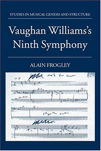 Cover for Vaughan Williams's ninth symphony