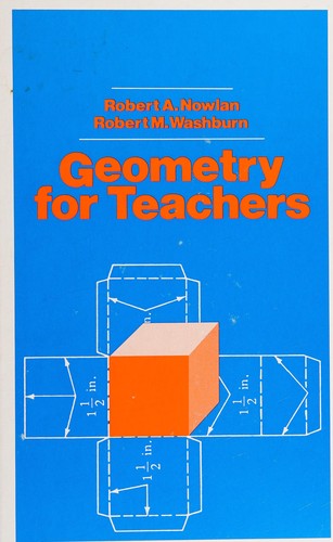 Cover for Geometry for teachers