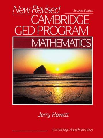 Cover for New Revised Cambridge Ged Program