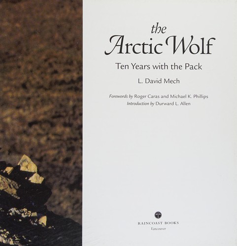 Cover for The Arctic wolf