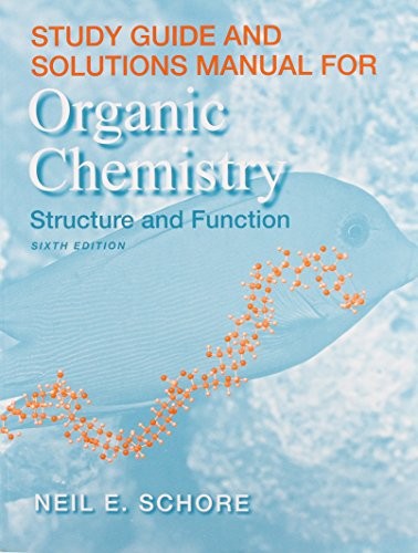 Cover for Organic Chemistry. Study Guide/Solutions Manual, & Sapling Learning Access Card