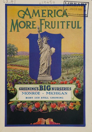 Cover for America more fruitful