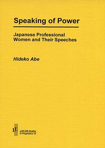 Cover for Speaking of power
