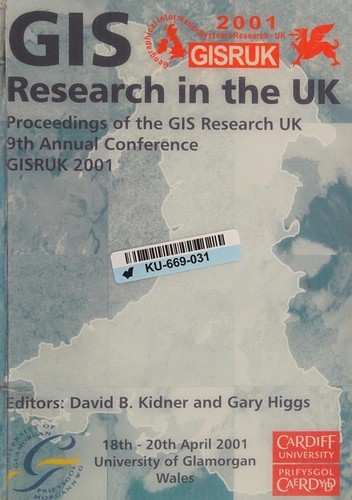 Cover for gis research in the uk