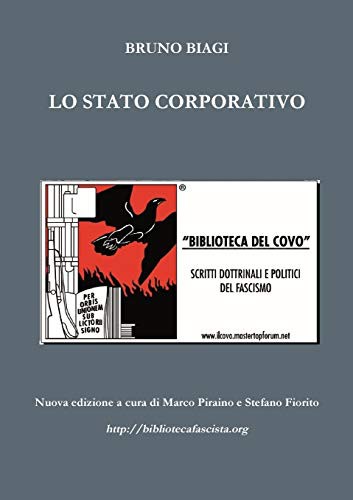 Cover for LO STATO CORPORATIVO