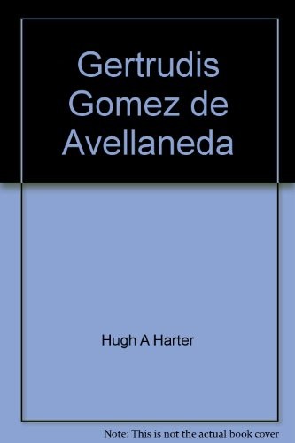 Cover for Gertrudis Gómez de Avellaneda