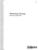 Cover for Marketing Strategy