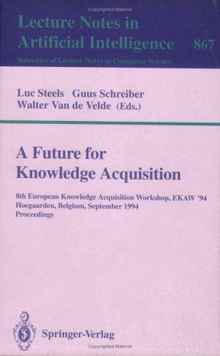 Cover for A Future for Knowledge Acquisition