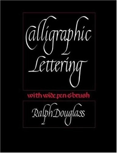 Cover for Calligraphic lettering with wide pen & brush.