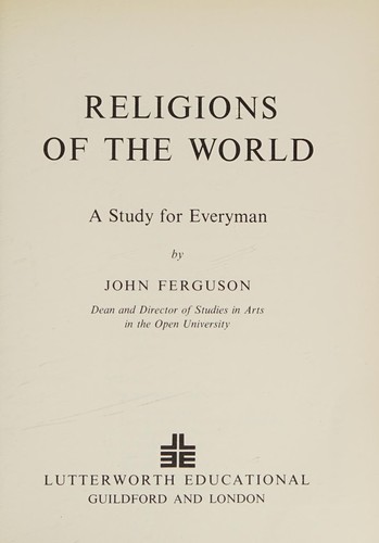Cover for Religions of the world