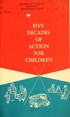 Cover for Five decades of action for children