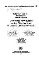 Cover for Laboratory Medicine Education in Medical Schools (WHO Regional Publications, Eastern Mediterranean Series)