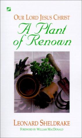 Cover for A Plant of Renown