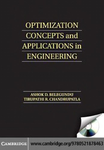 Cover for Optimization concepts and applications in engineering