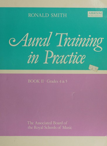 Cover for Aural Training in Practice