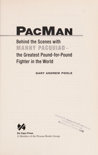 Cover for Manny Pacquiao