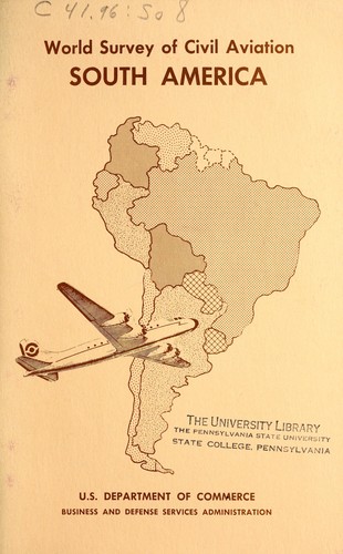 Cover for World survey of civil aviation