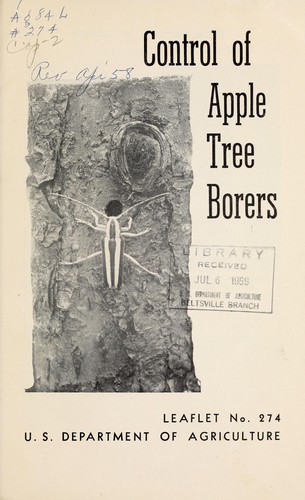 Cover for Control of apple tree borers