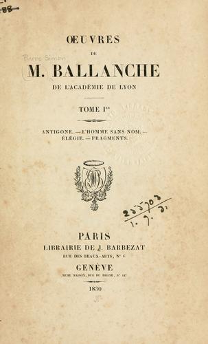 Cover for Oeuvres.