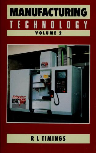 Cover for Manufacturing technology.