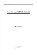Cover for And the desert shall blossom