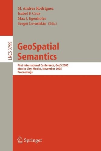 Cover for Geospatial Semantics