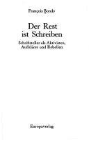Cover for Der Rest ist Schreiben.