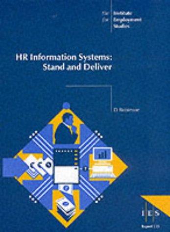 Cover for HR Information Systems (IES Reports)