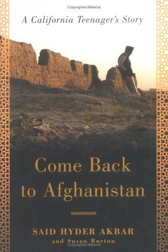 Cover for Come back to Afghanistan