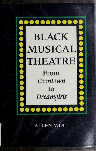 Cover for Black musical theatre
