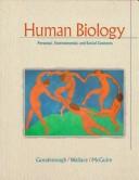 Cover for Human biology