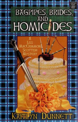 Cover for Bagpipes, brides, and homicides