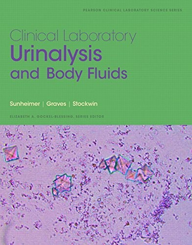 Cover for Clinical Laboratory Urinalysis and Body Fluids