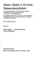 Cover for Steam tables in SI-units