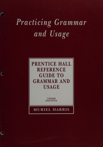Cover for Practicing grammar and usage