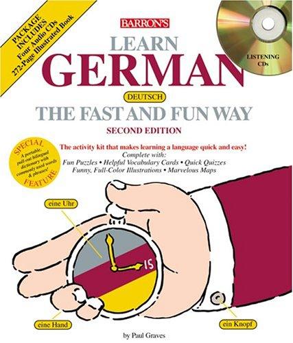 Cover for Learn German the Fast and Fun Way w/4 CDs