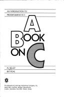 Cover for A book on C