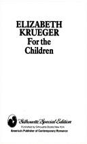 Cover for For The Children