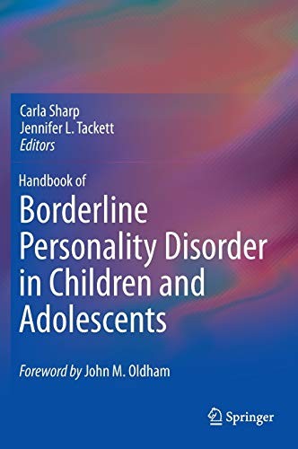 Cover for Handbook of Borderline Personality Disorder in Children and Adolescents