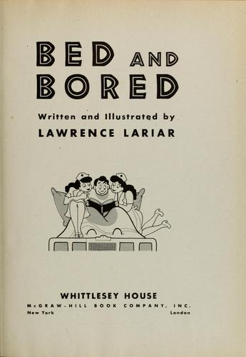 Cover for Bed and bored