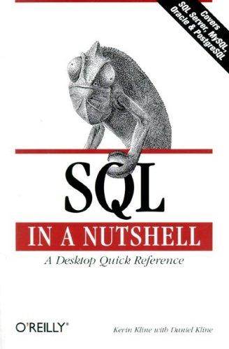 Cover for SQL in a Nutshell