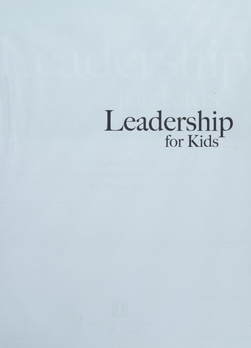 Cover for Leadership for Kids