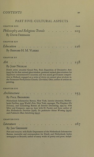 Cover for The Netherlands