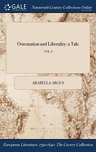 Cover for Ostentation and Liberality