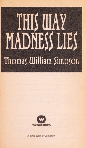 Cover for This way madness lies