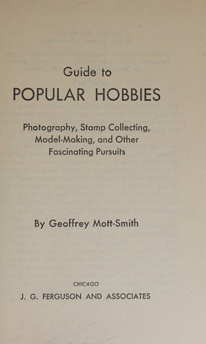 Cover for Guide to Popular Hobbies