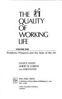 Cover for Quality of Working Life