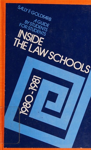 Cover for Inside the law schools