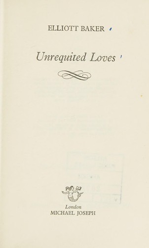 Cover for Unrequited loves