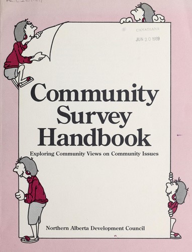 Cover for Community survey handbook